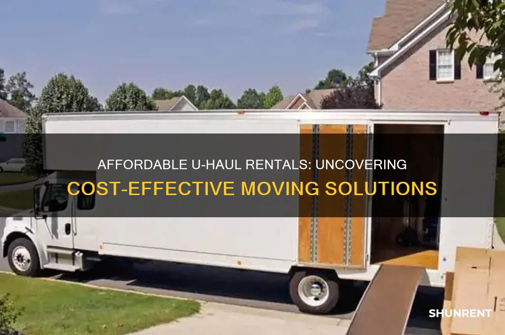 how cheap is it to rent a uhaul