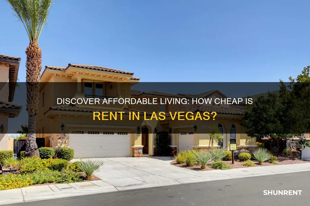 how cheap is rent in las vegas