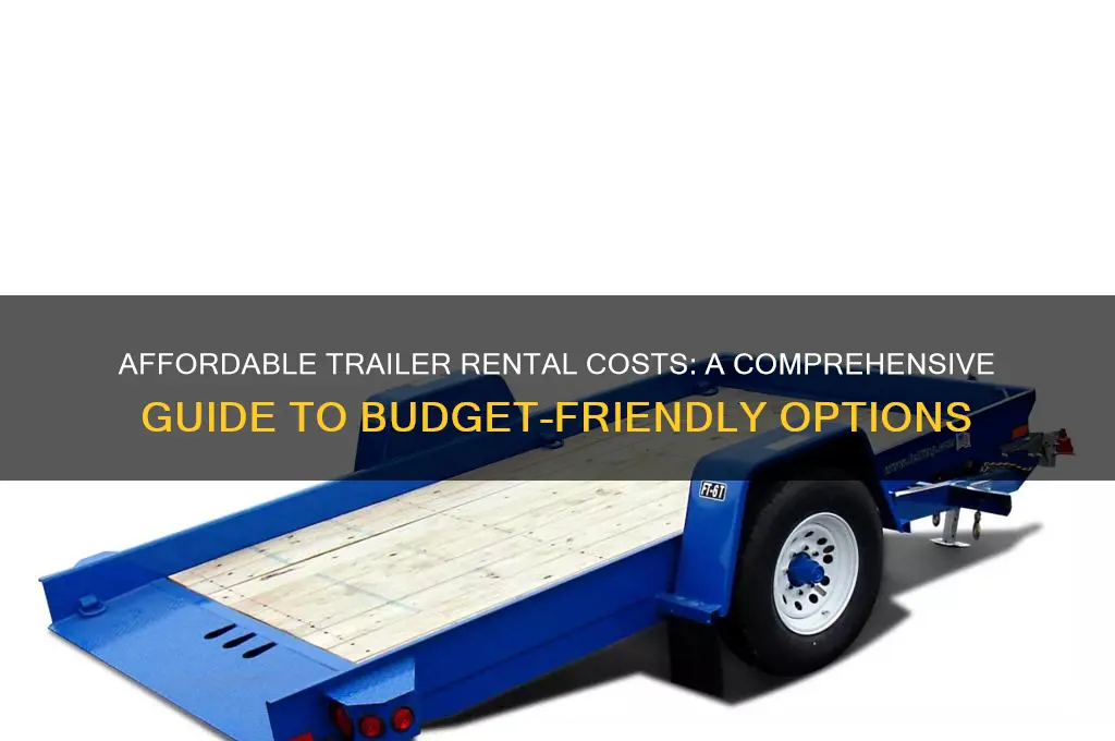 how chep is it to rent a trailer