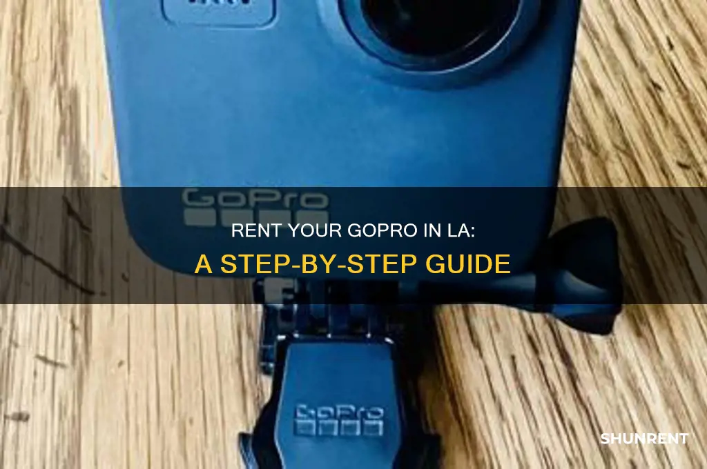 how could i rent my gopro in los angeles