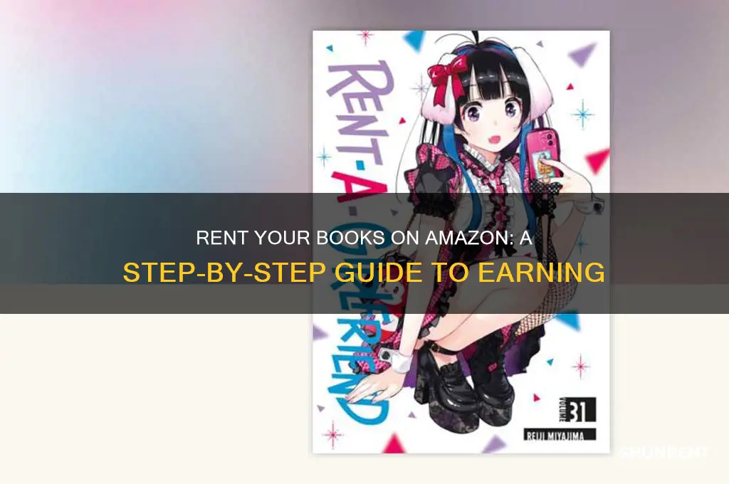 how di i rent my books on amazon