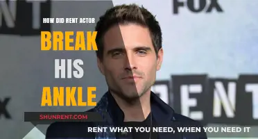 Rent Actor's Ankle Injury: The Unexpected On-Stage Accident Explained