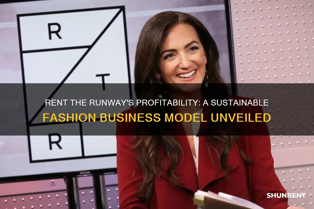 how did rent the runway become profitable