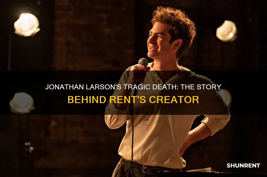 how did the author of rent die