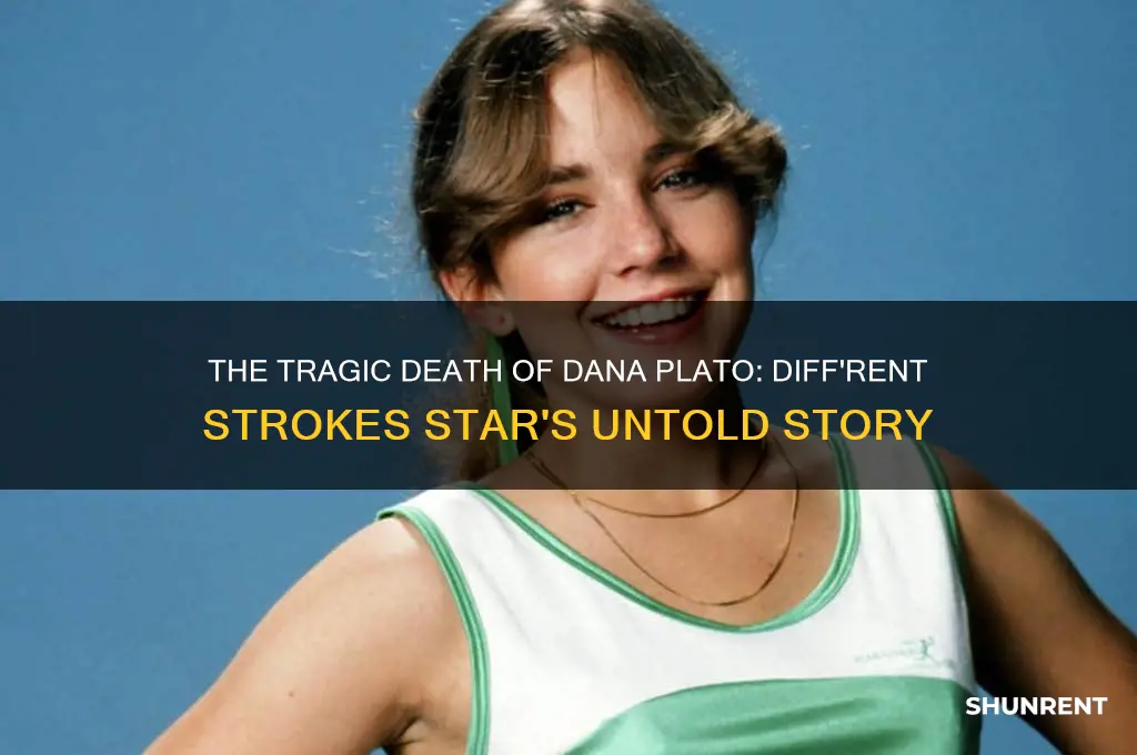 how did the girl from diff rent strokes died