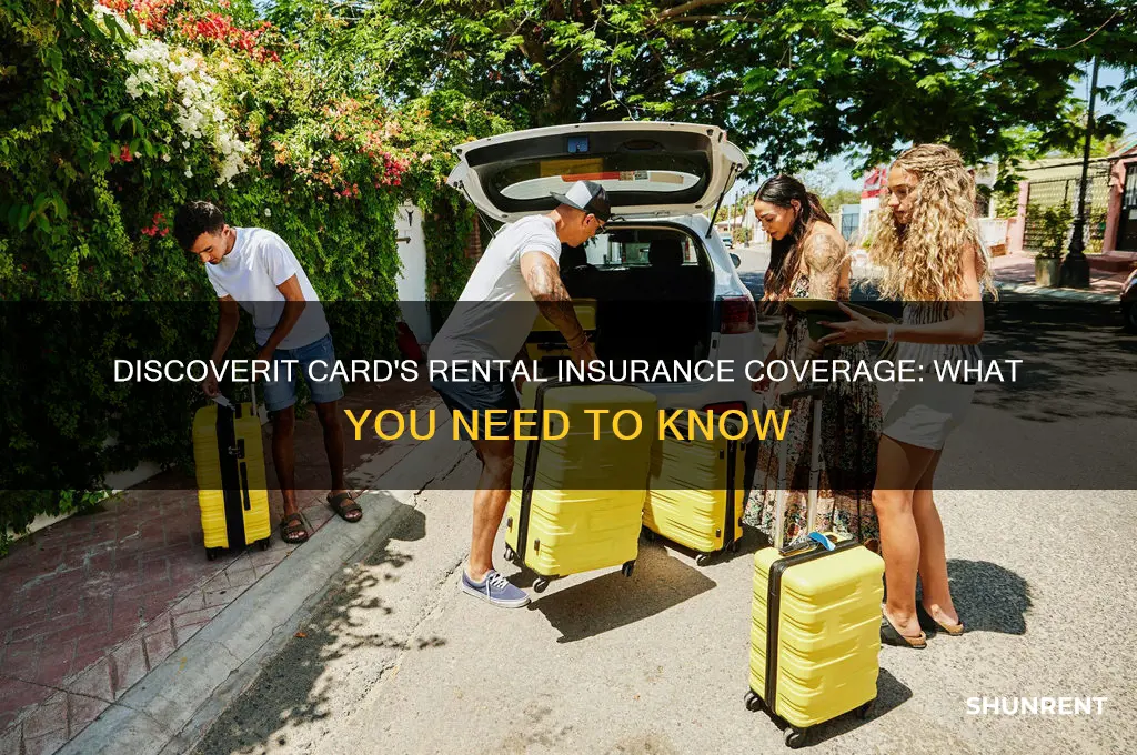 how discoverit card cover the insurance we rent