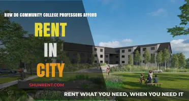Surviving the City: How Community College Professors Afford Rent