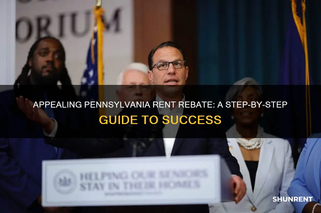 how do i appeal pennsylvania rent rebate