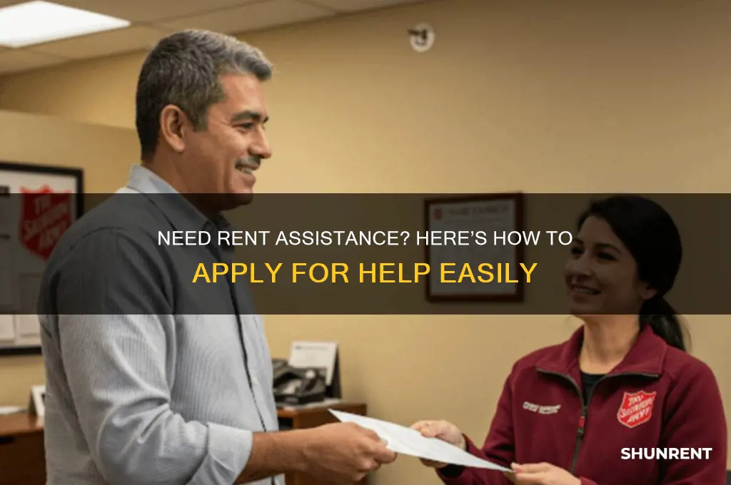how do i apply for help with my rent