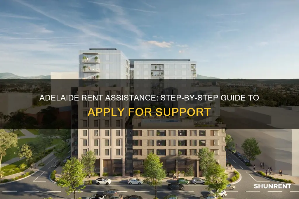 how do i apply for rent assistance in adelaide