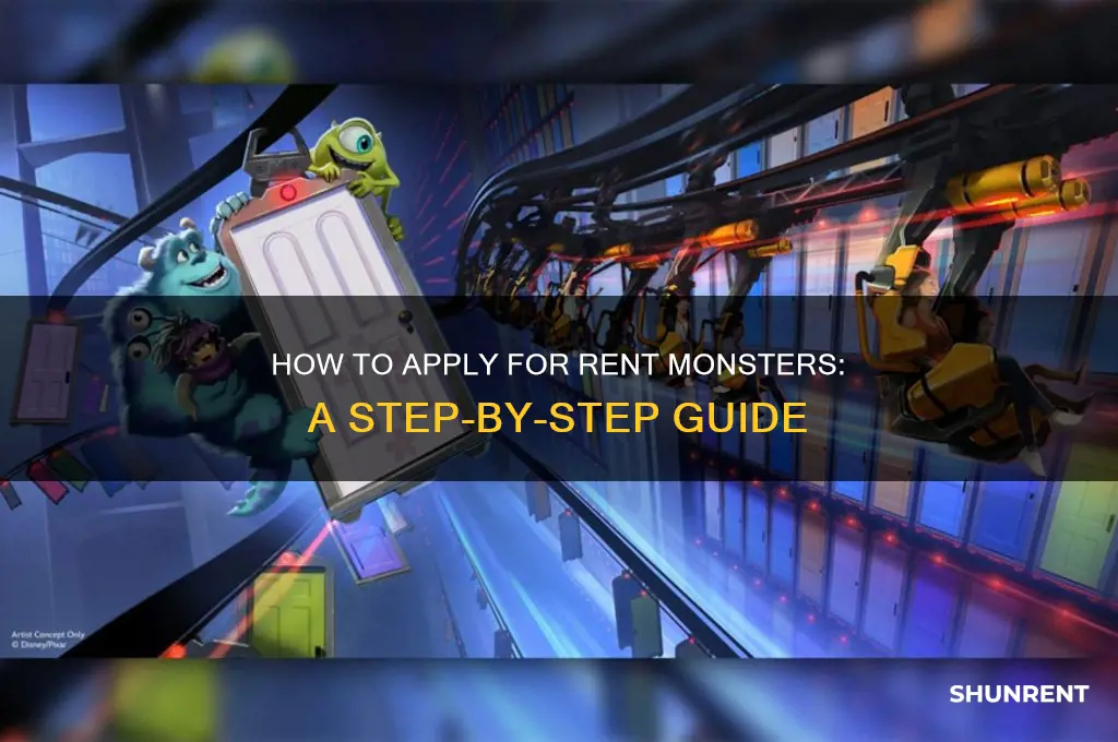 how do i apply for rent monsters