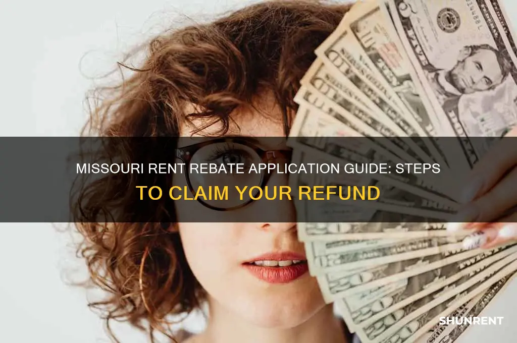 how do i apply for rent rebate in missouri