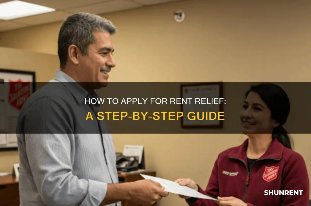 how do i apply for rent relief program