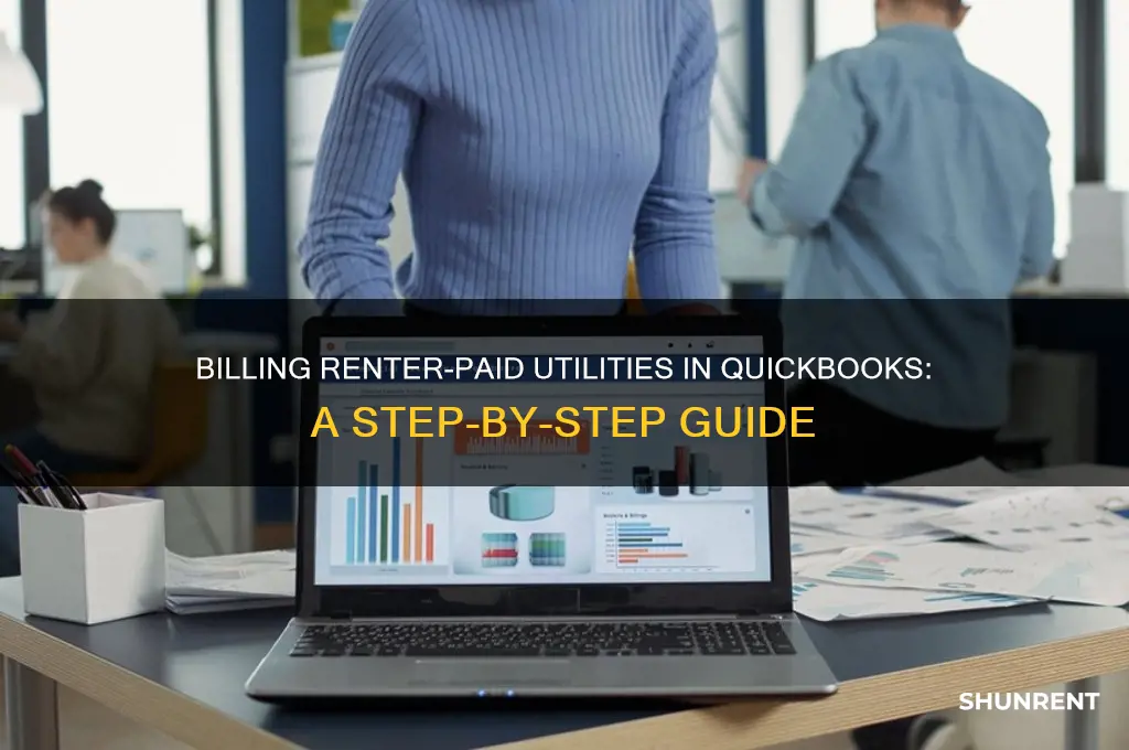 how do i bill utilities paid by renter in quickbooks