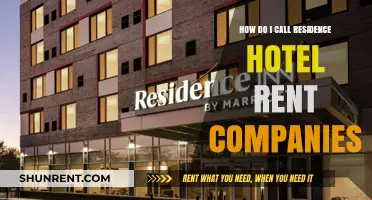 How to Contact Residence Hotel Rent Companies: A Quick Guide