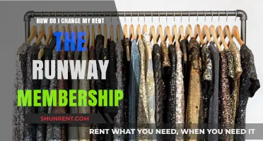 How to Easily Change Your Rent the Runway Membership Plan