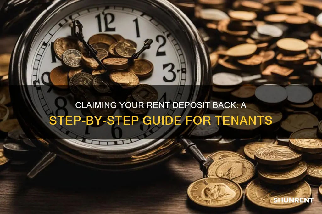 how do i claim my rent deposit back