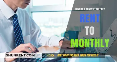Convert Weekly Rent to Monthly: Simple Calculation Guide for Tenants