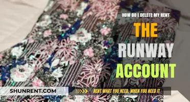 How to Delete Your Rent the Runway Account: A Step-by-Step Guide