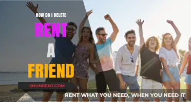 How to Delete Your Rent a Friend Account: A Step-by-Step Guide
