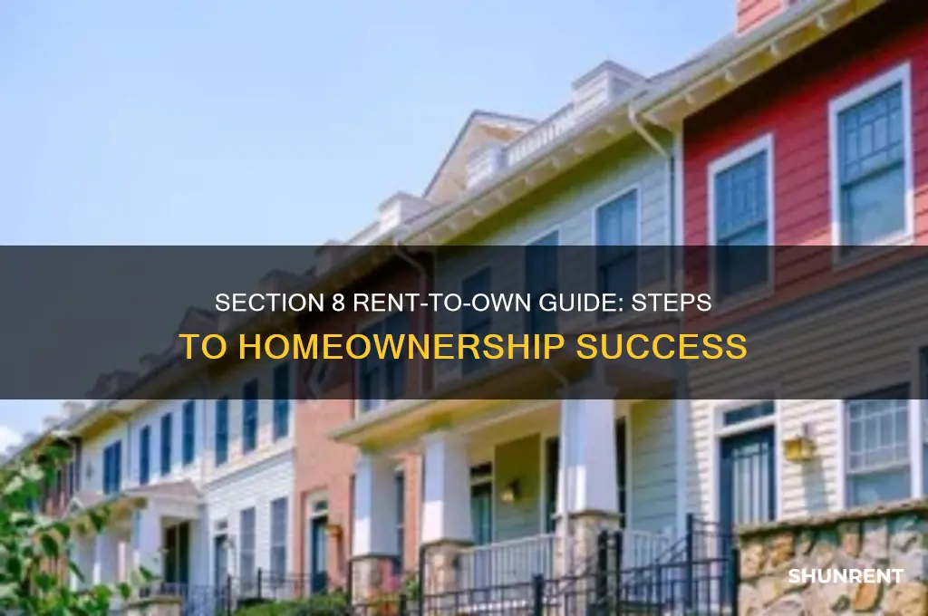 how do i do section 8 rent to own