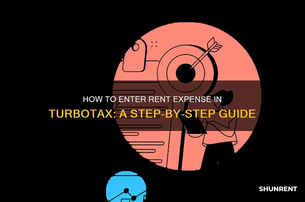 how do i enter rent expense in turbotax