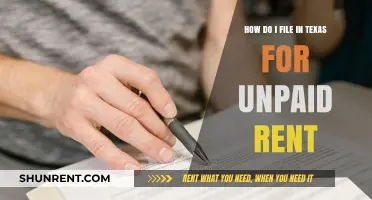 Filing for Unpaid Rent in Texas: A Step-by-Step Guide for Landlords