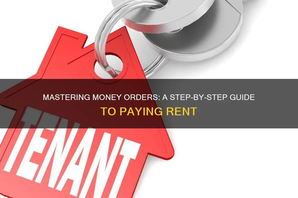 how do i fill out a money order for rent