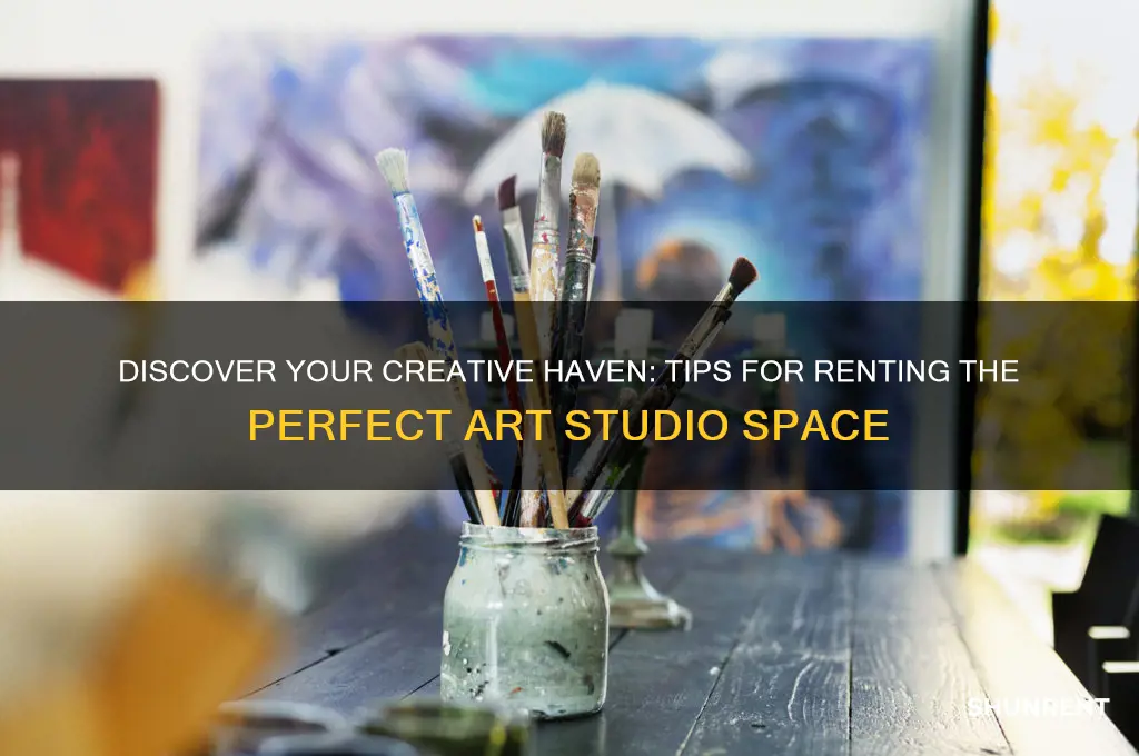 how do i find a art studio space to rent