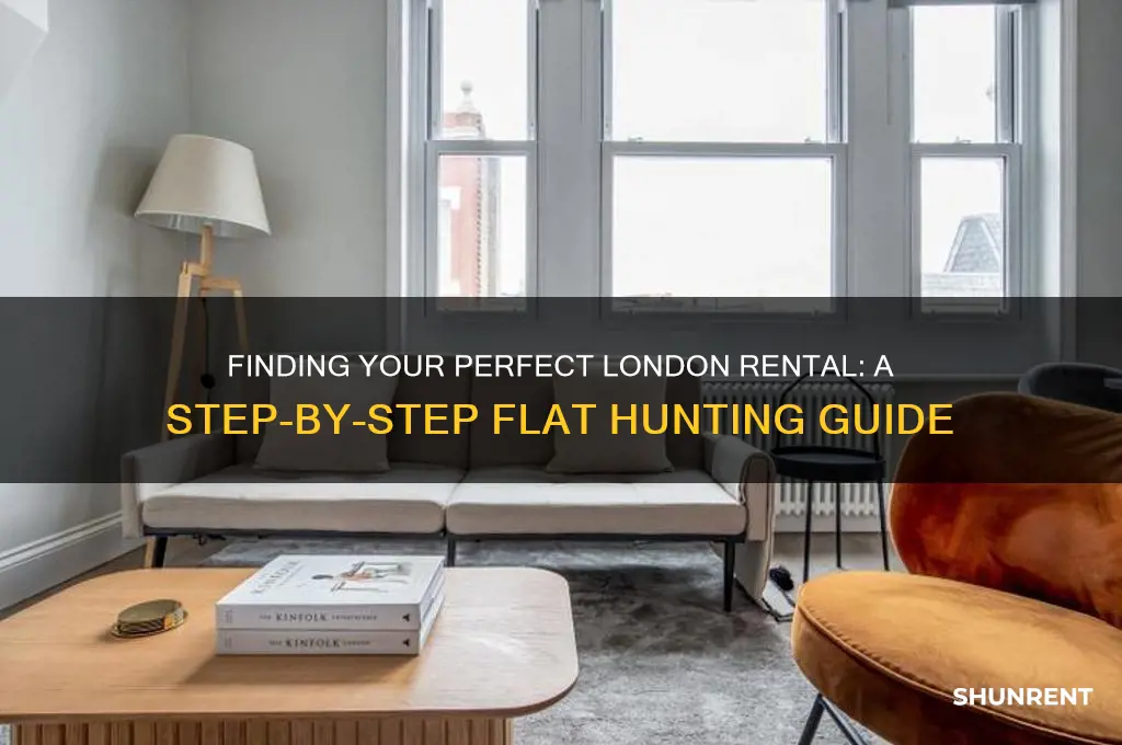 how do i find a flat to rent in london