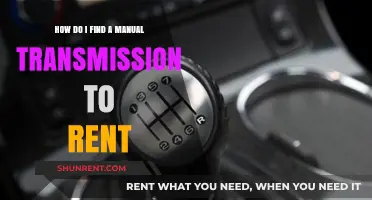 Where to Rent a Manual Transmission Car: A Comprehensive Guide