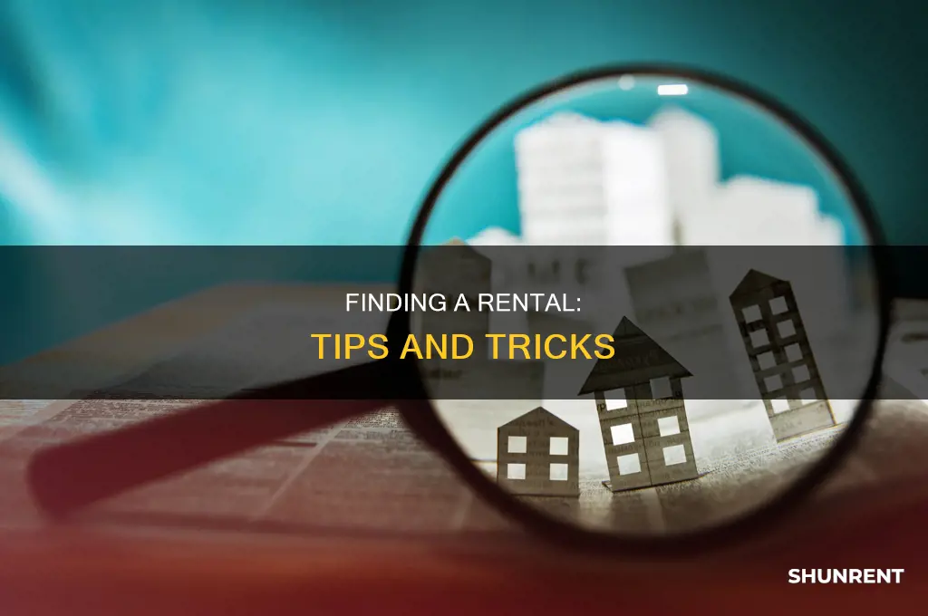 how do i find a place to rent