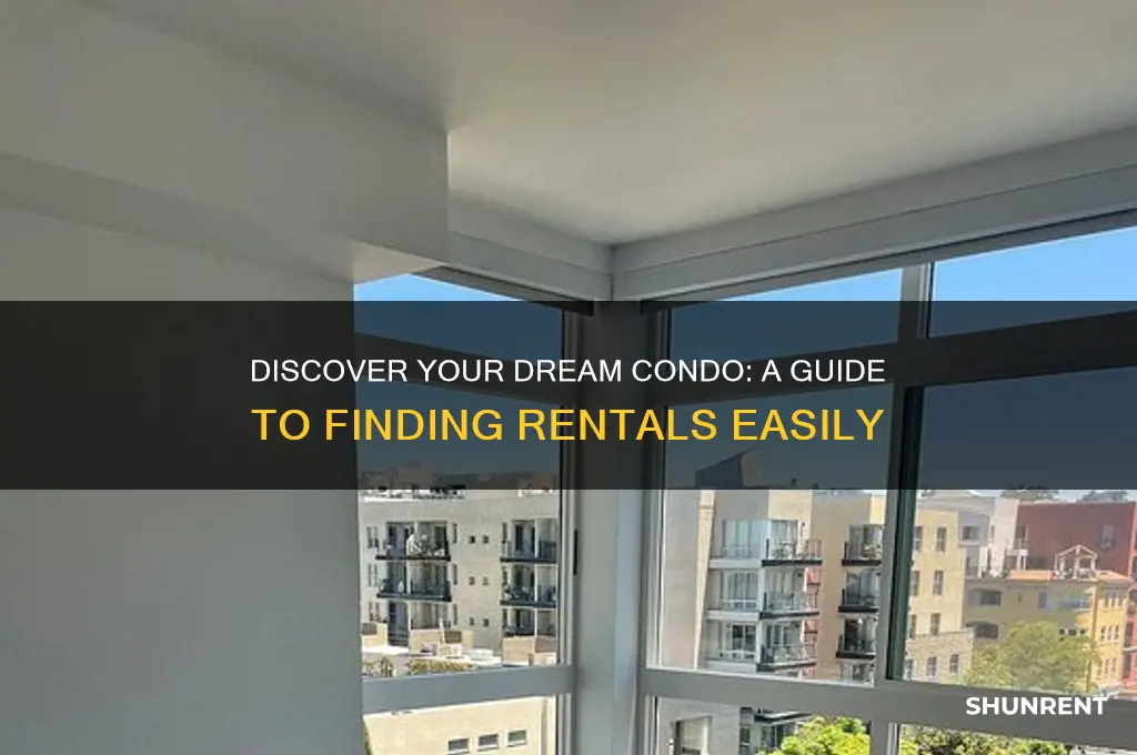 how do i find condos for rent