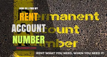 Locate Your Rent Account Number: A Quick and Easy Guide