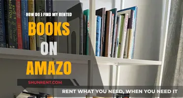 Locate Your Rented Books on Amazon: A Quick Guide