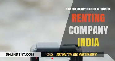 Legally Registering Your Camera Rental Business in India: A Step-by-Step Guide
