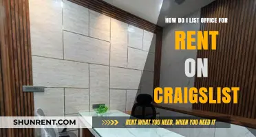 List Your Office for Rent on Craigslist: A Step-by-Step Guide