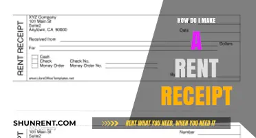 How to Create a Rent Receipt: A Step-by-Step Guide
