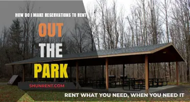 Renting Out the Park: A Step-by-Step Reservation Guide