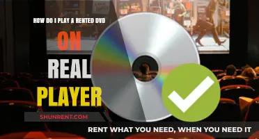 Playing Rented DVDs on RealPlayer: A Step-by-Step Guide