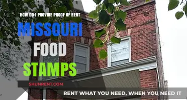 Missouri Food Stamps: How to Provide Proof of Rent Easily