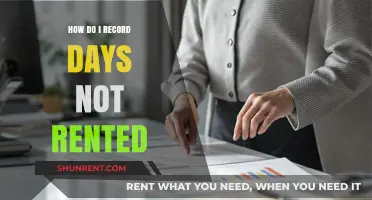 Tracking Unrented Days: A Guide to Accurate Rental Property Records