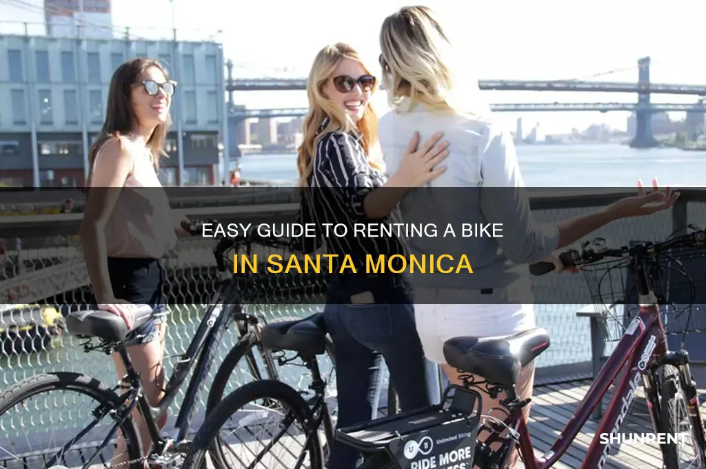 how do i rent a bike in santa monica