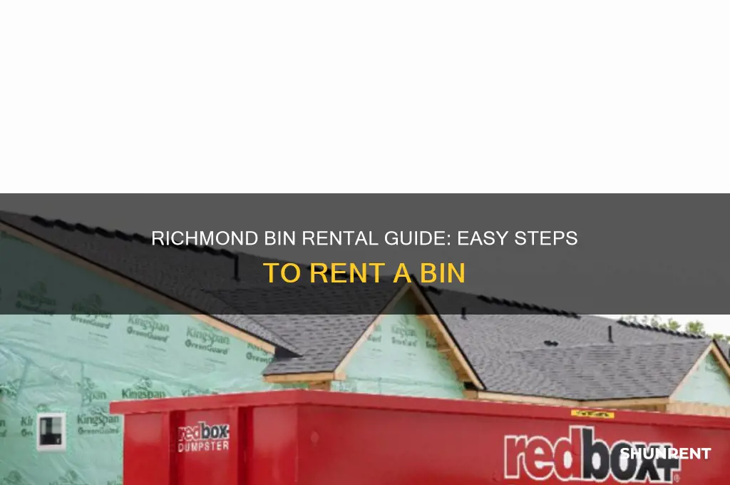 how do i rent a bin in richmond