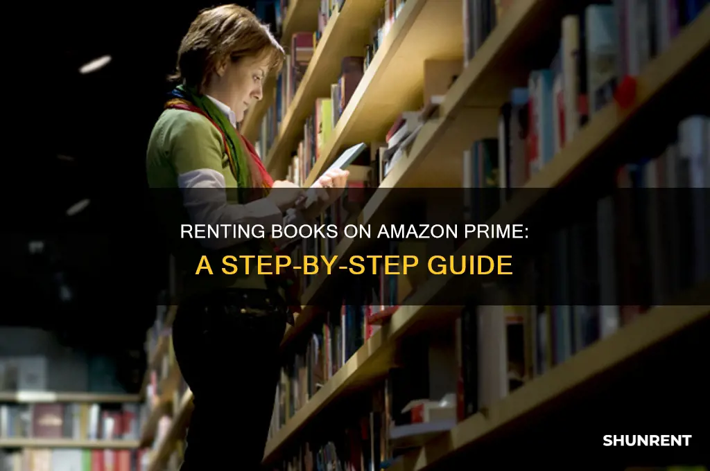 how do i rent a book on amazon prime