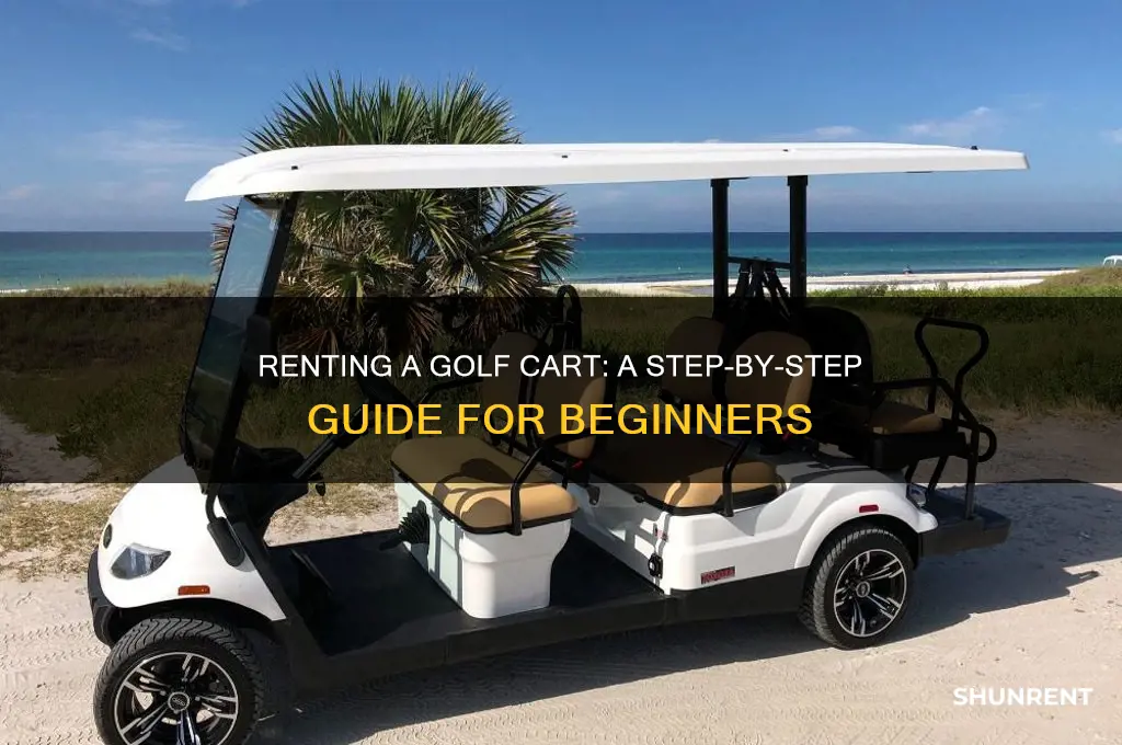 how do i rent a golf cart