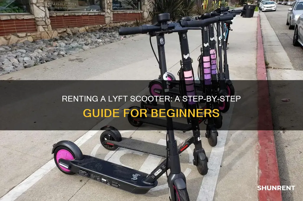 how do i rent a lyft scooter