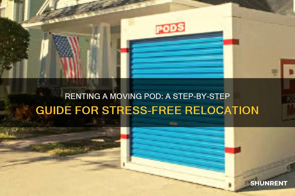 how do i rent a moving pod