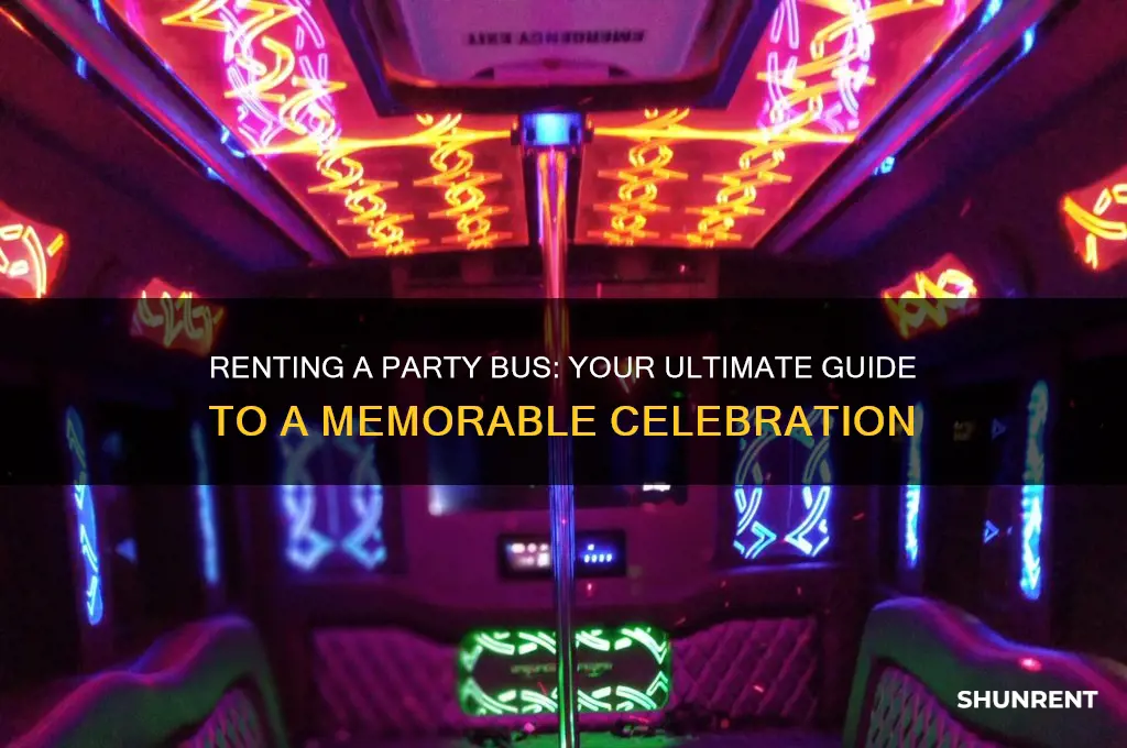 how do i rent a party bus