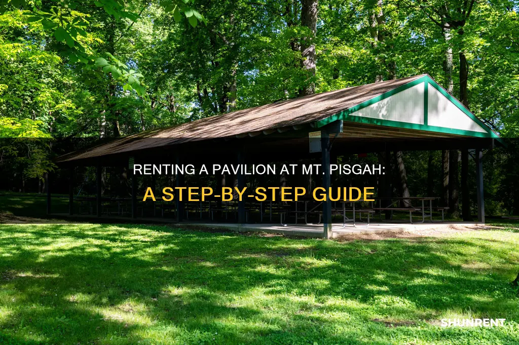 how do i rent a pavilion at mt pisgah